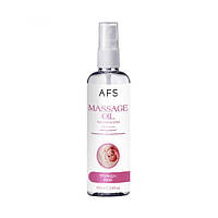 Олія для масажу тіла збудлива з ароматом троянди AFS Production 100мл Масажна олія