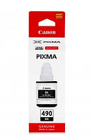 Оригинальные чернила Canon GI-490 Pixma G1400/G2400/G3400/ G4400 (Black) 135ml (0663C001)