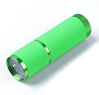 Лампа (фонарик) 110 для фиксации верхних форм и гелевых типс, 12 Вт Зеленый