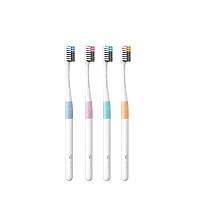 Комплект зубних щіток Xiaomi Dr.BEI Bass Toothbrush 4+1 (4 щітки +1 футляр) NUN4006RT
