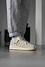 Жіночі кросівки Adidas Forum 84 beige Low Off White Адідас Форум Лов 84 бежеві замшеві демісезонні, фото 11