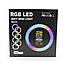 Кільцева LED RGB SP12 лампа USB 30cm для селфі 12" MJ30 RING LIGHT, фото 2
