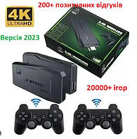 Ігрова приставка Data Frog Y3 Lite 64 ГБ M8 Game Stick HDMI 4K 2,4G 20000+ ігор PS1, Dendy, Sega Play Station 1