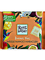 Шоколад білий Ritter Sport Weisse Mango Maracuja 100г