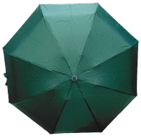 Маленький зонт 18 см механический SL 18405 зеленый