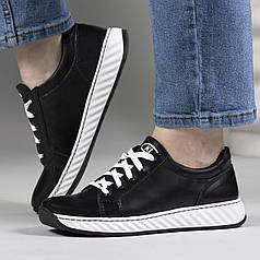 Жіночі кросівки чорні (АЖ 1/2)