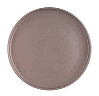 Тарелка обеденная керамическая 26,5 см коричневая Ardesto Trento AR2926TG