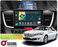 Штатная магнитола Sigma X10464 4+64 Gb Honda Accord 9 CR 2012-2018 10"