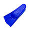 Ласти для басейну короткі 42-44 силіконові сині, фото 6
