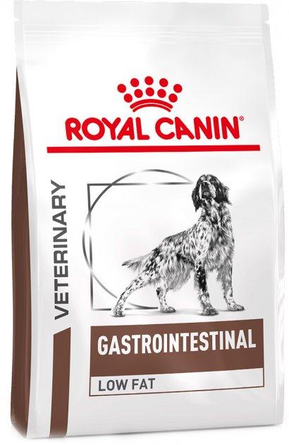 Сухий корм для собак при захворюваннях ШКТ Royal Canin Gastro Intestinal Low Fat з обмеженим вмістом жирів 1.5 кг