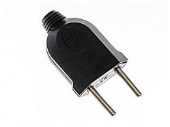 Вилка плоска без заземлення 1106 ТМ LUXEL Solmir