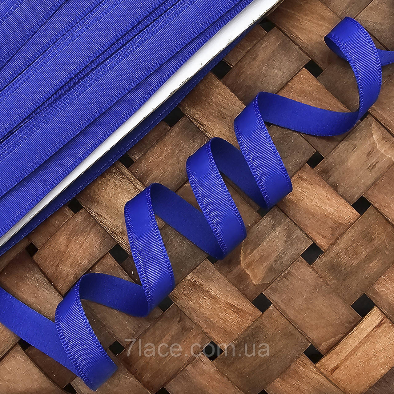 Тунельна стрічка для корсетних каркасів / колір ЕЛЕКТРИК / ширина 1 см / замовлення від 1 метра, фото 1