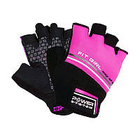 Power System Fit Girl Evo Gloves 2920PI Pink перчатки для фитнеса женские
