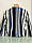 Джемпер светр тонкий чоловічий кольоровий зі смужками SAN&FA, фото 6