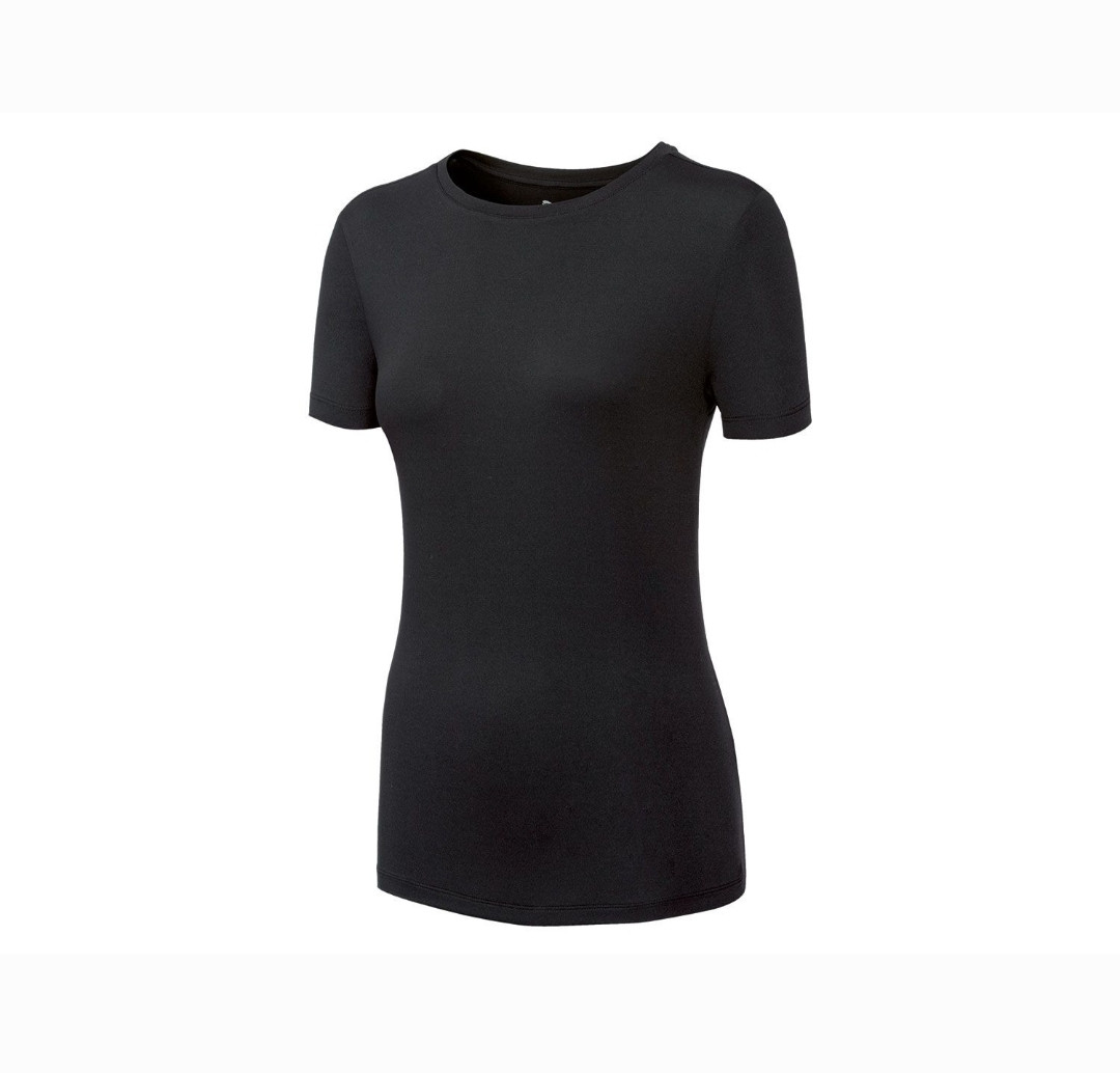 Жіноча футболка спортивна оверсайз чорна euro M 40/42 crivit, німеччина