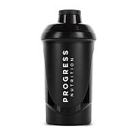 Progress Nutrition Shaker 600 мл шейкер черный на закрутке