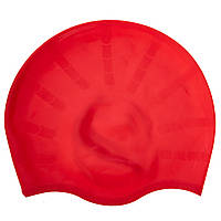 Шапочка для плавания с объемными ушками SAILTO PL-2608 цвета в ассортименте ms
