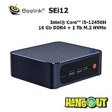 Beelink SEi12 Mini PC Intel® Core™ i5-12450H, 16GB+1TB