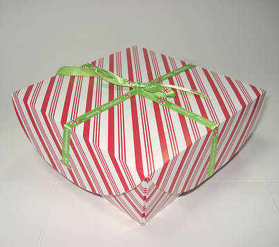 Коробка подарункова, 150х150х70 мм.