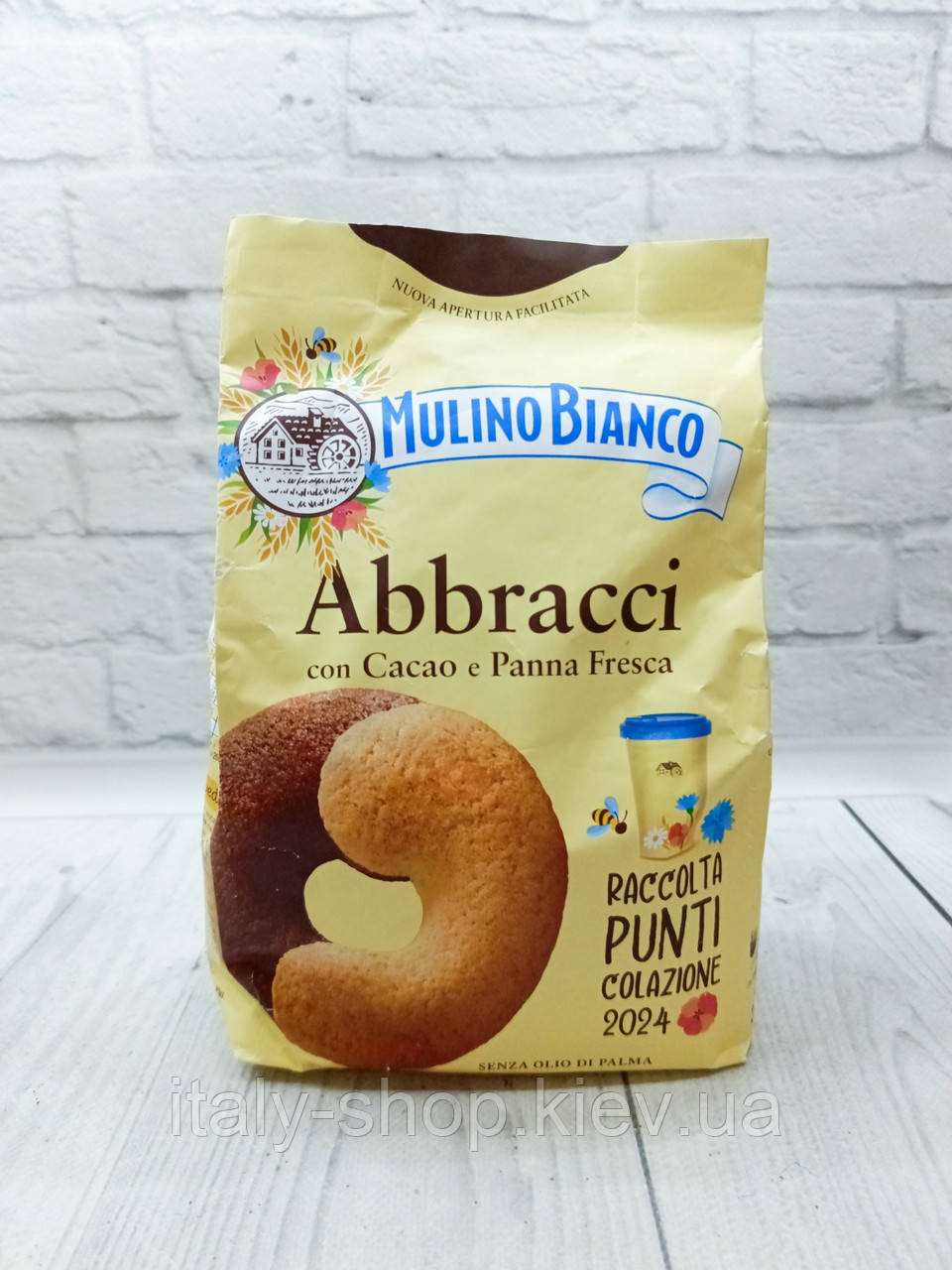 Печиво Barilla Mulino Bianco Abbracci , 350 г, Італія