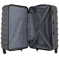 Дорожня Валіза на колесах для подорожей Semi Line 26" (L) Black (T5576-5) Польща, фото 10