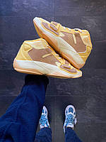 Мужские кроссовки Nike Jordan Zion 2 Full Moon желтого цвета
