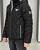 Демісезонна куртка для хлопчиків від виробника 122-158 чорний, фото 3