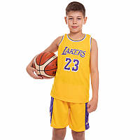 Баскетбольна форма JAMES 23. Леброн Джеймс 23 Баскетбольна форма дитина Лос-Анджелес Лейкерс
