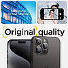 Захисне скло Spigen для камери iPhone 16/15/14 Pro & Pro Max - EZ Fit Optik Pro (2шт), Clear (AGL06914), фото 6