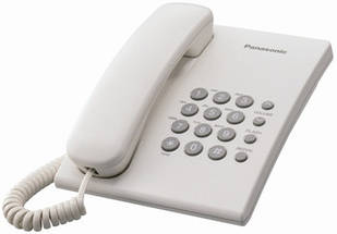 Panasonic Дротовий телефон KX-TS2350 [White]
