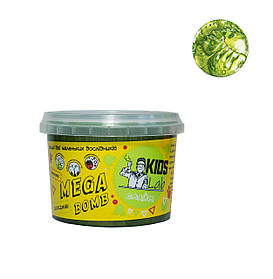 Слайм кольоровий №10 KIDS LAB темно-зелений 350 г