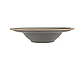 Тарілка Dark Grey порцелянова для пасти глибока 260 мм Porland 173925/DG, фото 2
