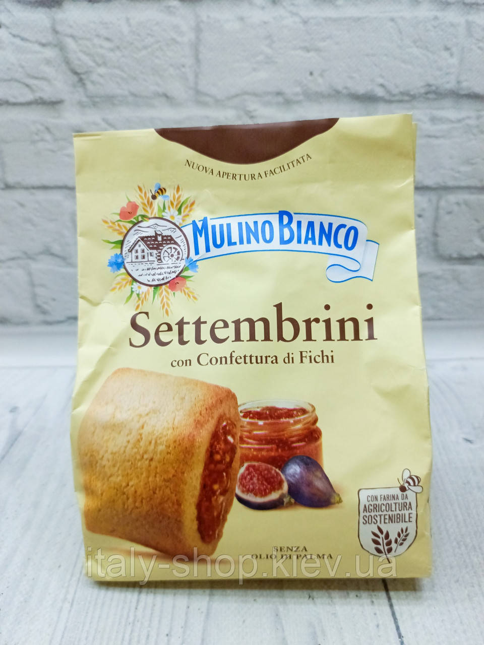 Печиво з джемом з інжиру Barilla Mulino Bianco Settembrini, 300 г, Італія