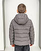 Демісезонна куртка для хлопчиків від виробника 122-158 сірий, фото 5