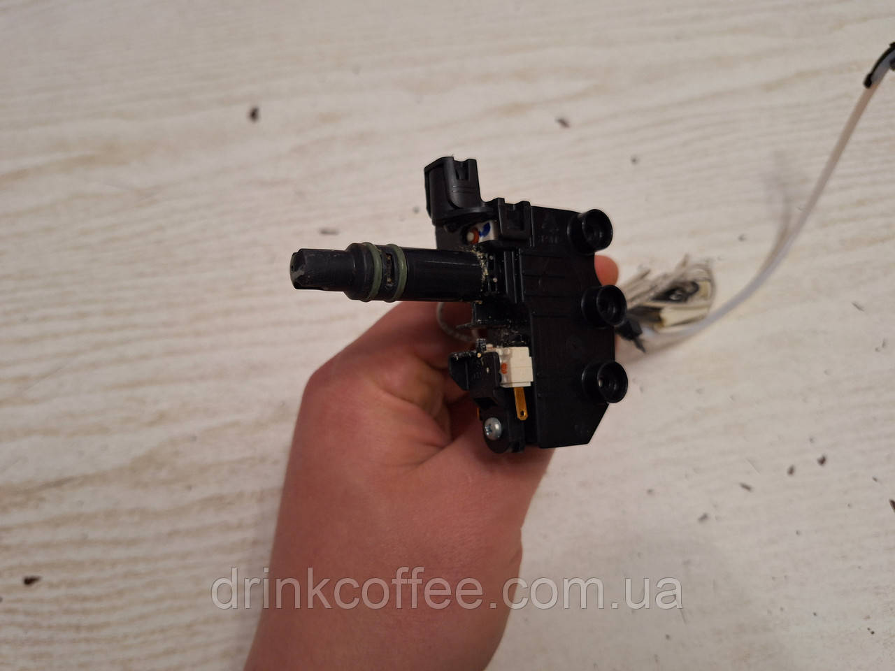 Розподільник пари на автокапучинатор для кавомашини DeLonghi ECAM 45.760.W ELETTA Cappuccino TOP б/у, фото 1