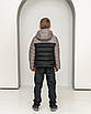 Демісезонна куртка для хлопчиків від виробника 122-158 сірий + чорний, фото 2