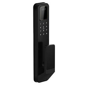 Розумний дверний біометричний замок (відбиток пальця + біометрія обличчя) SEVEN LOCK SL-7769BFF black