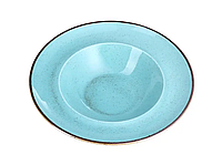 Тарілка Turquoise порцелянова для пасти глибока 260 мм Porland 173925/T