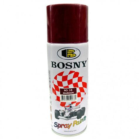 Фарба бордова 400ml "Bosny" №38, фото 1