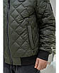 Демісезонна куртка для хлопчиків від виробника 122-158 хакі, фото 3