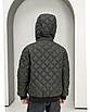 Демісезонна куртка для хлопчиків від виробника 122-158 хакі, фото 5