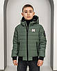 Демісезонна куртка для хлопчиків від виробника 122-158 чорний, фото 6