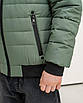 Демісезонна куртка для хлопчиків від виробника 122-158 оливковий, фото 3