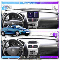 Магнітола Lesko для Opel Tigra B 2004-2009г 9" 4/64 Gb CarPlay 4G Wi-Fi GPS Prime Охолодження Тигра 5 шт., фото 3