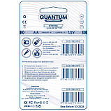 Лужна батарейка Quantum Strong LR6/AA 3шт/уп  blister, фото 4