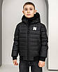 Демісезонна куртка для хлопчиків від виробника 122-158 сірий, фото 7