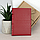 Подарунковий жіночий набір №89: гаманець Sabrina + обкладинка на паспорт + ключниця (червоний пітон), фото 8