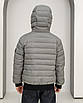 Демісезонна куртка для хлопчиків від виробника 122-158 сірий, фото 3