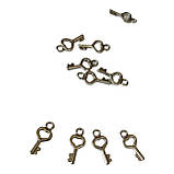 Підвіска прикраса на браслет 15*7мм. "Ключик", 1 шт, фото 2