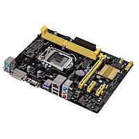 Материнская плата s1150 Intel H81 GM 2*DDR3 Asus H81M-K mATX б/у